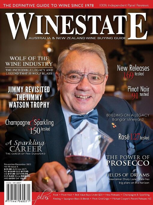 Title details for Winestate Magazine by Winestate Magazine - Available